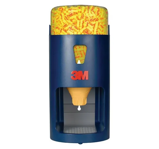 Dispenser di protezione acustica e-a-r One Touch Pro con riempimento E-A-Rsoft Yellow Neon...