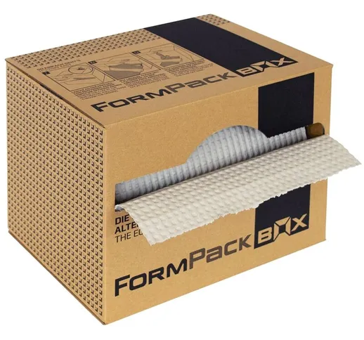 Dispenser manuale di carta pluriball FORMPACK BOX Altezza cm 35 Lunghezza m 55 Peso Kg 3,3...