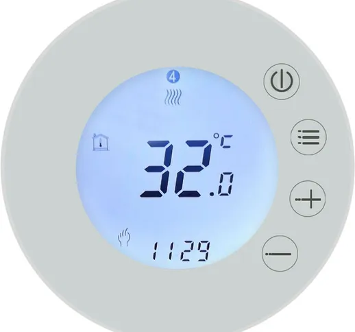 Display lcd WiFi Termostato intelligente Regolatore di temperatura programmabile Controllo...