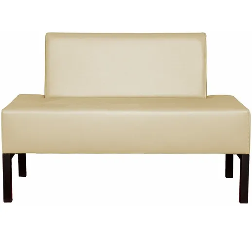 Divano con schienale 2 posti mod.BUDAPEST Beige - 11006