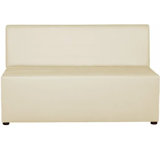 Divano con schienale 2 posti mod.PALERMO Beige - 11006