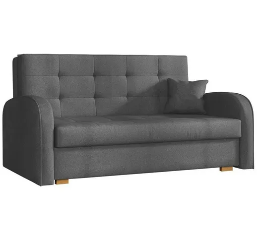 Divano letto Columbus 116, Kronos 22, Scatola da letto, 85x153x98cm, Mobile già assemblato...