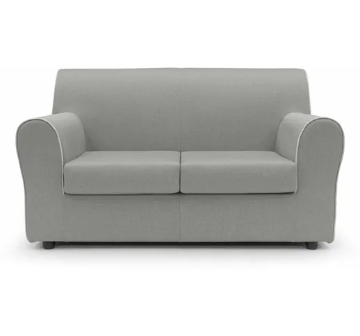 Divani.store - Divano linerare GHOST 2 posti made in italy 205 cm GRIGIO - grigio