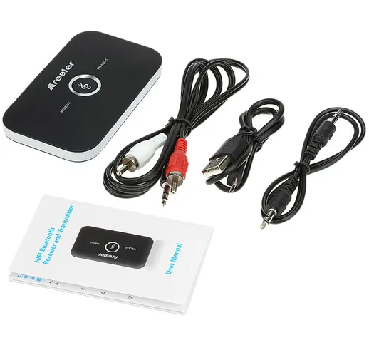 Docooler B6 2 in 1 Trasmettitore e ricevitore Bluetooth Wireless A2DP Adattatore audio Blu...