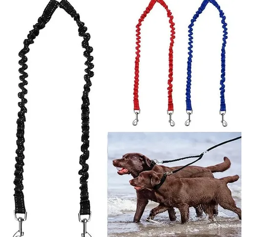 Doppia per cane o animale domestico Materiale elastico riflettente - Assorbimento degli ur...