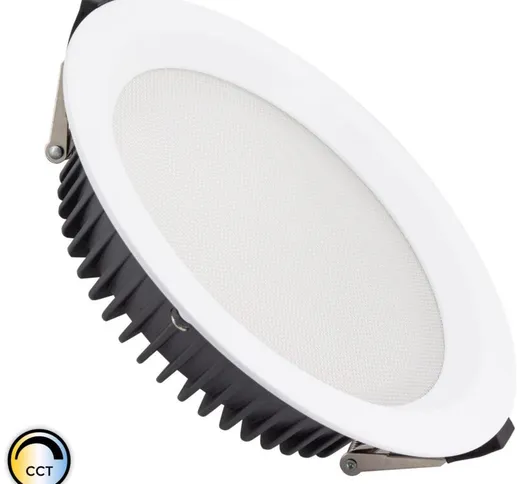 Downlight LED 40W SAMSUNG New Aero Slim CCT Selezionabile 130 lm/W (UGR17) LIFUD Foro Ø 20...