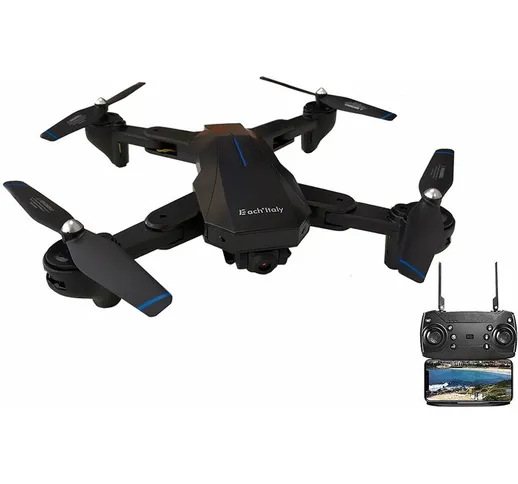 Drone pieghevole 4K quadricottero wireless telecomando auto hover F710