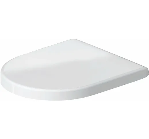 Sedile wc Duravit Darling New e Starck 2, senza chiusura soft, 0069810000, bianco - 006981...