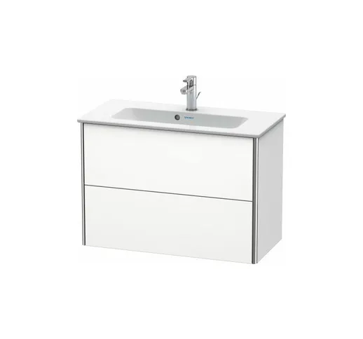 XSquare Vanity Unit Compact a parete 81,0x38,8 cm, 2 cassetti, per lavabo ME di Starck 234...