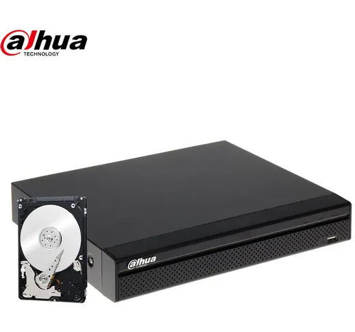 DVR 5in1  4 CANALI 1080N H265+ HARD DISK 500 GB DH-XVR4104HS-X1