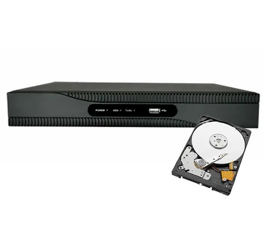 Dvr Ibrido Cloud 5 In 1 Hdtvi Hdcvi Ahd Cvbs Nvr 1080P 4 Mpx Cloud 2 Tb