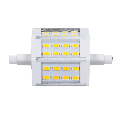 5 x R7S Lampadine a LED 5W 78mm 360 Lumen SMD5730 AC 220-240V Angolo a 180 ? Sostituisce 3...