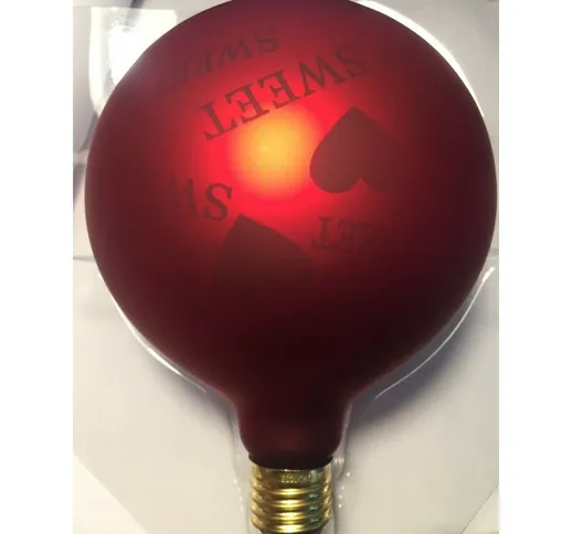 Ecolicht 30125130002 lampadina LED di E27 0.5W 360 G125 - decorativi "rosso dolce"
