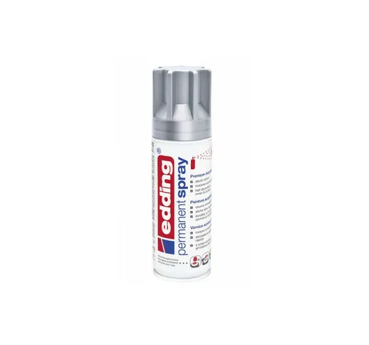  - 5200 argento vernice acrilica bomboletta spray 200 ml