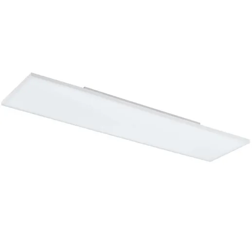 Led soffitto turcona luce raso bianco l: 120cm b: 30cm h: 6cm design senza cornice