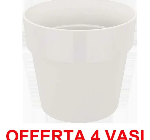  Offerta 4 Vaso B.For Original Round 14Cm Bianco