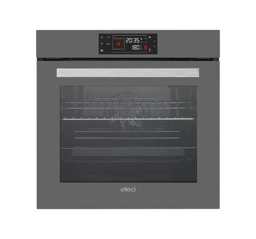 Elleci - FKVQ60299NS Forno elettrico multifunzione da Incasso Capacità 78 Litri Classe ene...