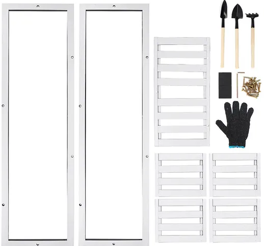 Espositore per fiori Balcone in legno Interni moderni Espositore decorativo bonsai multist...