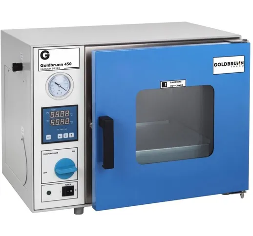 Forno Essiccatore Industriale Per Laboratorio Acciaio Inox 250°C 450W 20L 133Pa - Nero, Bi...