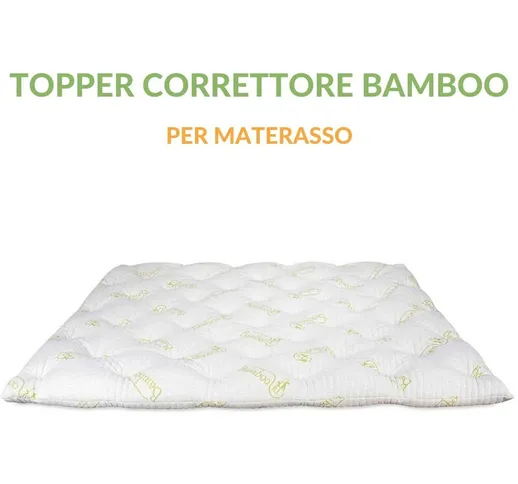 Evergreenweb Materassi&beds - EVERGREENWEB - Correttore Materasso Matrimoniale 140x190 Alt...