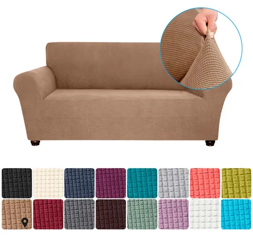 Extensible Loveseat Spandex molli antiscorrimento divano divano 2 posti per bambini piccol...