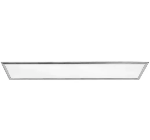 EXTRA soffitto del pannello LUCE LED luce SALOBRENA 2 alluminio grigio 120 x 30cm regolabi...