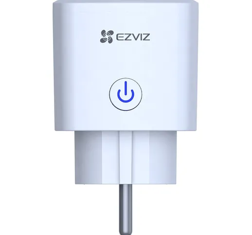 Ezviz - T30 Presa Connessa Wifi, Presa Intelligente con Misurazione del Consumo, Controllo...