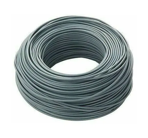 Filo cavo elettrico unipolare 1x10 mmq 10 fs17 cordina grigio varie misure lunghezza: 10 m...