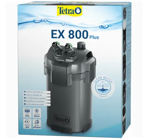 Filtro esterno ex 800 plus per acquari fino a 300 litri - 