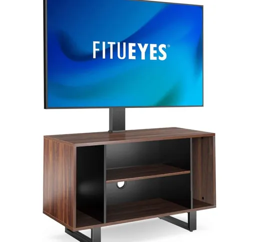 Fitueyes - tv Cabinet con supporto girevole per 32-55 tv altezza regolabile supporto tv co...