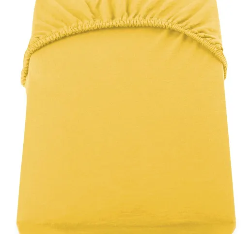 Foglio jersey di cotone laccato ambra 180-200X200 Decoking