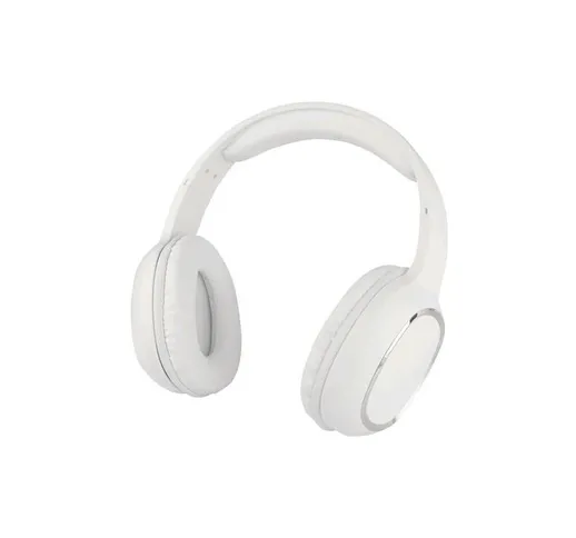 Fontastic Cuffia Stereo Bluetooth con Microfono Bianco