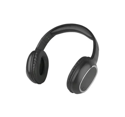 Fontastic Cuffia Stereo Bluetooth con Microfono Nero