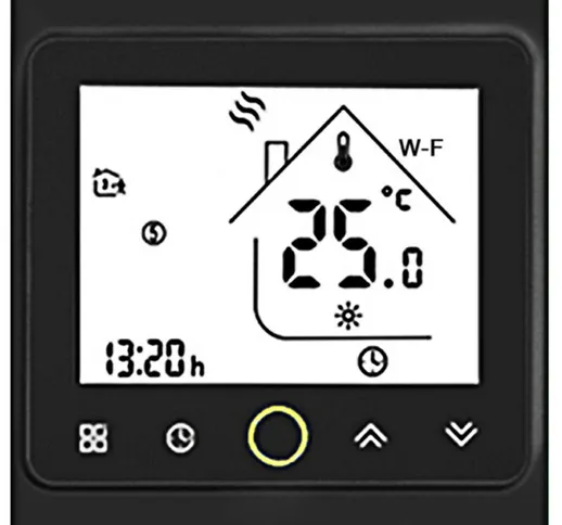 Tancyco - Termostato Wi-Fi Smart Termostato Controllo app 5A Compatibile con Alexa/Google...