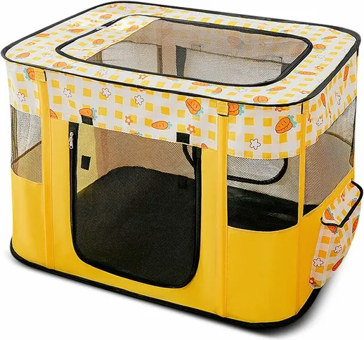 Forniture per animali Cat House Pieghevole Cucciolo di cane Gabbia per gatti Cane incinta...