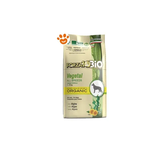 Dog Vegetal Bio con Alghe All Breeds - Sacco da 10 kg - Forza10