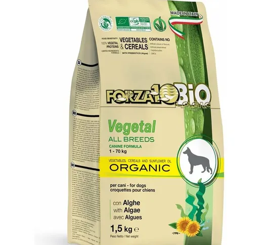 Forza 10 - Forza10 Vegetal Bio all breeds con alghe per cani: 1,5 kg