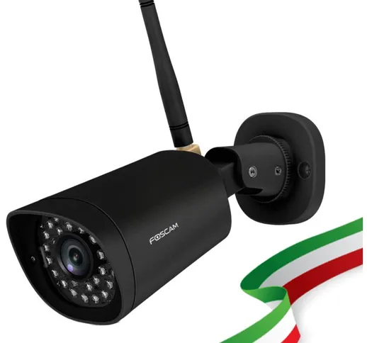 FI9902P 2 Megapixel Full HD1080P H.264 Wireless/Cavo con Visione Notturna 20 Metri Compati...