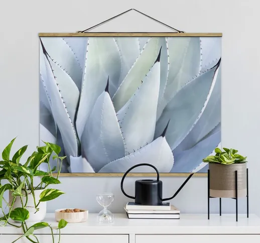 Foto su tessuto da parete con bastone - agave - Orizzontale 3:4 Dimensione H×L: 60cm x 80c...