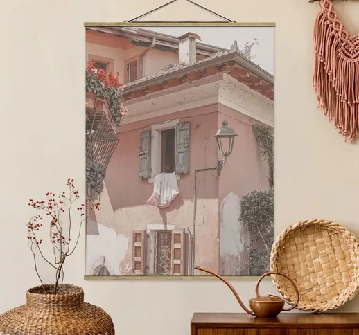 Foto su tessuto da parete con bastone - Bella Italia - Verticale 4:3 Dimensione H×L: 106.5...
