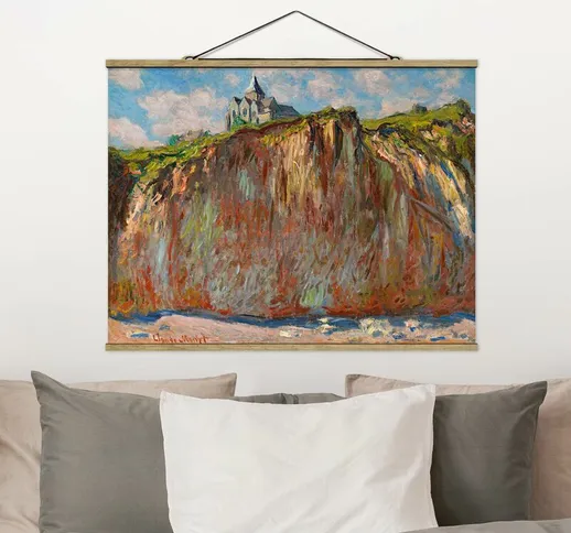 Foto su tessuto da parete con bastone - Claude Monet - Varengeville Morning Light - Orizzo...