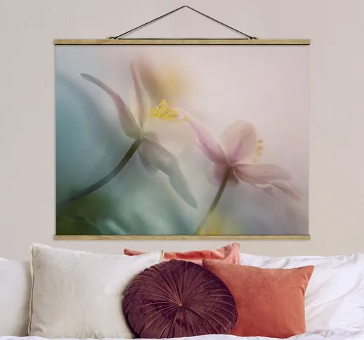 Foto su tessuto da parete con bastone - Windflower - Orizzontale 3:4 Dimensione H×L: 60cm...