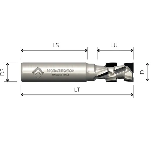 Fresa Nesting Elicoidale In Diamante Z2+2 Corpo In Densimet - Mobiltecnica _ .15_D16 | Lu...