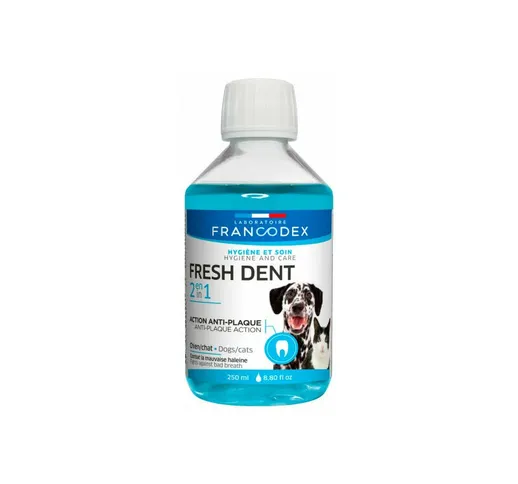 Fresh Dent 2 in 1 per cani e gatti 250 ml