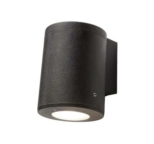 Fumagalli - franca 90 lampada da parete 1L GU10 cct 3,5W IP55 Colore Nero - Nero