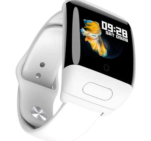 G36 Smart Watch con auricolari TWS Bracciale sportivo Bluetooth 5.0 True Wireless Headphon...
