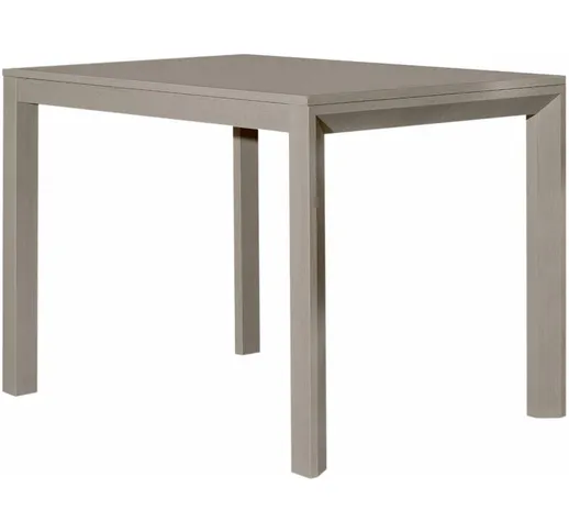 Milani Home - Tavolo Da Pranzo Moderno Allungabile In Laminato Frassinato 85x130/180