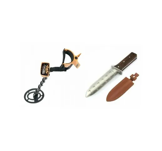 Garrett metal detector Ace 250 cerca metalli originale usa + Accessorio da scavo