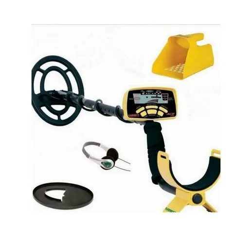 Garrett Metal Detector Ace 250+Cuffie Copri Piastra Setaccio Sabbia Ghiaia