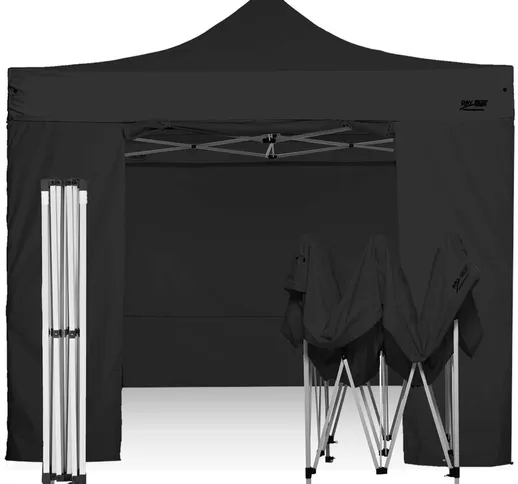 Ray Bot - Gazebo Pieghevole 3x3 con laterali - blu - blu